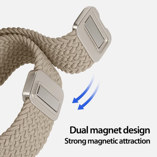 DUX DUCIS Samsung Galaxy Watch 20mm Armband Mixture Pro Series Beige