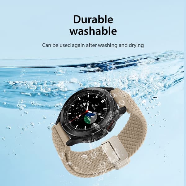 DUX DUCIS Samsung Galaxy Watch 20mm Armband Mixture Pro Series Beige