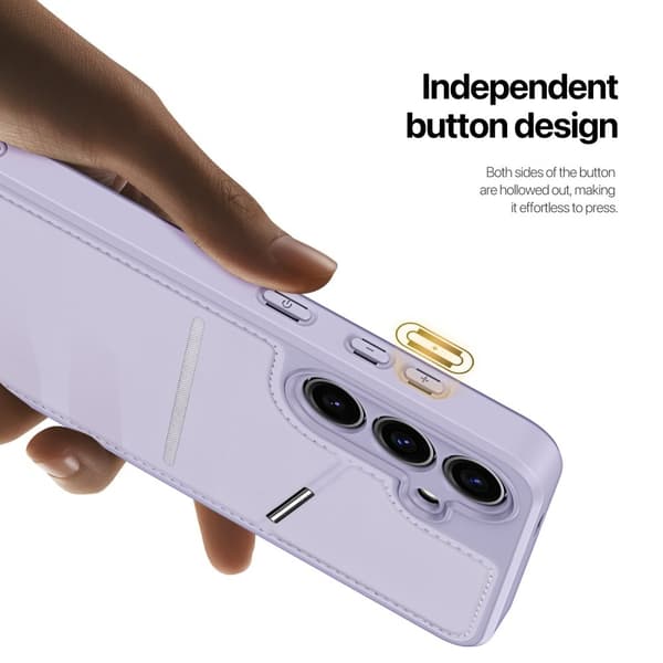 DUX DUCIS Samsung Galaxy S24 Kuori Rafi II Series MagSafe Violetti