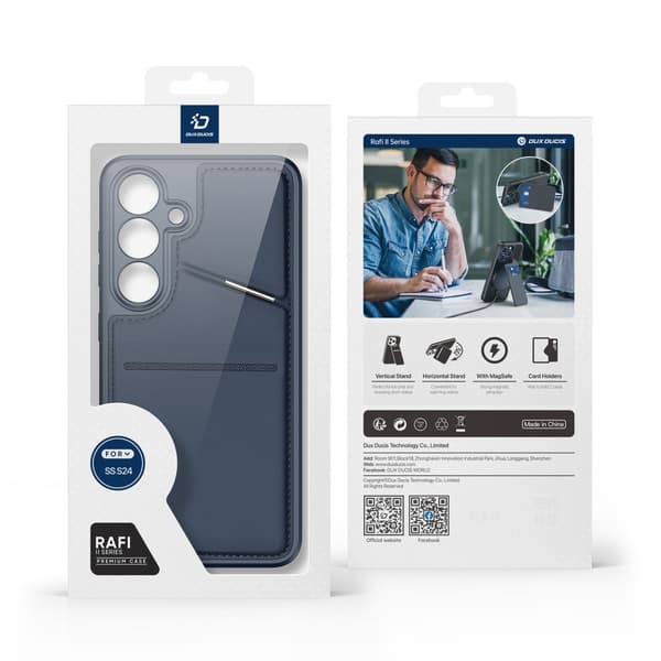 DUX DUCIS Samsung Galaxy S24 Plus Skal Rafi II Series MagSafe Blå