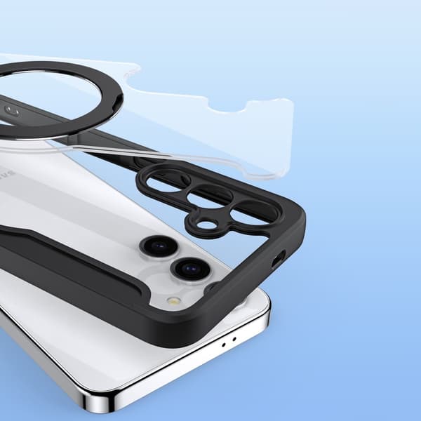 DUX DUCIS Samsung Galaxy S24 Plus Fodral Skin X Pro Series Kickstand MagSafe Svart