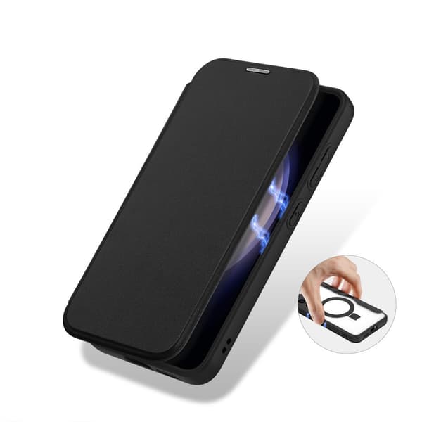DUX DUCIS Samsung Galaxy S24 Plus Fodral Skin X Pro Series Kickstand MagSafe Svart