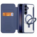 Miniatyrbild 1 av 11: DUX DUCIS Samsung Galaxy S24 Plus Fodral Skin X Pro Series Kickstand MagSafe Blå