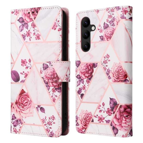 Samsung S24 Trendy pung-etui Sparkle 4-FACK