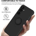 Miniatyrbillede 6 af 7: Samsung S24 stødsikkert cover med ringholder CamShield - Sort