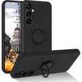 Miniatyrbillede 1 af 7: Samsung S24 stødsikkert cover med ringholder CamShield - Sort