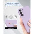Miniatyrbillede 3 af 7: Samsung S24 Gummieret mat Shell Liquid - Lilla