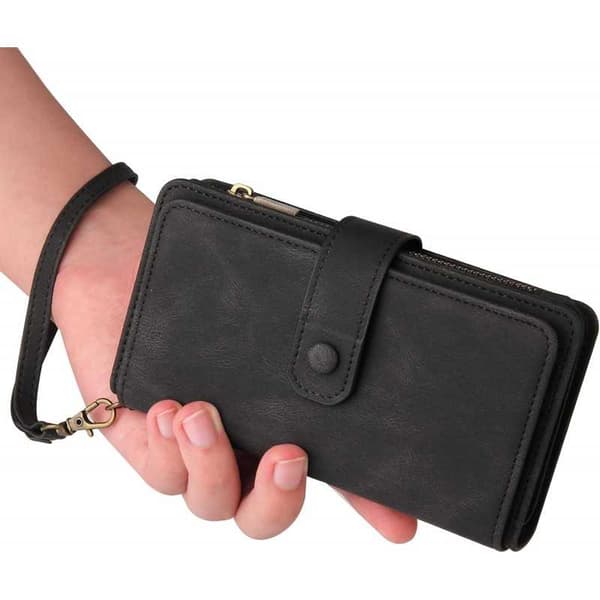 Samsung S24 Multifunktionellt Plånboksfodral Zip 13-Fack