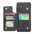 Miniatyrbillede 2 af 11: CaseMe Shockproof Cover Kortholder Stander 4-rums Samsung S24 Sort