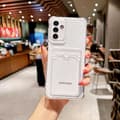 Miniatyrbillede 2 af 6: Tyndt stødsikkert mobilcover med kortslot Samsung S24