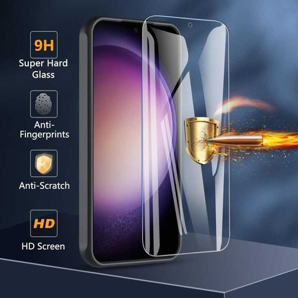 3in1 Täydellinen Samsung S22 Plus iskuja vaimentava kotelo MagSafe-yhteensopiva - musta