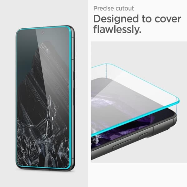 Spigen Google Pixel 8 Pro 2-PACK Skärmskydd ALM Glas.tR