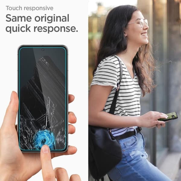 Spigen Google Pixel 8 Pro 2-PACK Skärmskydd ALM Glas.tR
