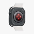 Miniatyrbild 3 av 6: Spigen Apple Watch 44/45 mm Skal Rugged Armor Mörk Grå