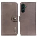 Miniatyrbild 1 av 6: KHAZNEH Samsung Galaxy A25 5G Fodral Läder Khaki