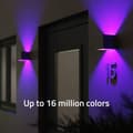 Miniatyrbild 4 av 10: Hombli Smart Vägglampa Inomhus och Utomhus RGB CCT Grå