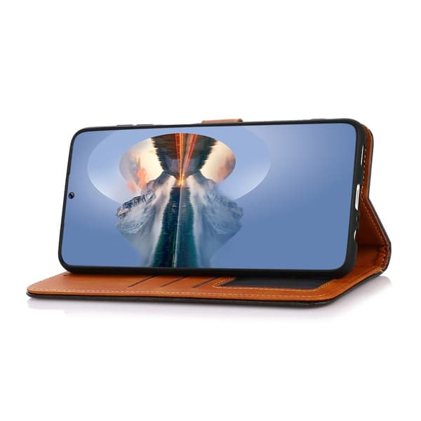 KHAZNEH Galaxy A35 5G Fodral Dual-Color Blå