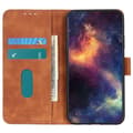 Miniatyrbild 3 av 6: KHAZNEH Galaxy A35 5G Fodral Retro Läder Brun