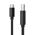 Miniatyrbild 1 av 6: JASOZ 50cm USB-C till USB Type B 2.0 Svart