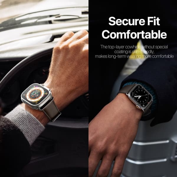 DUX DUCIS Apple Watch 38/40/41 mm Armband Äkta Läder