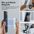 Miniatyrbild 5 av 6: ESR Galaxy S24 Ultra Skal MagSafe CH HaloLock Frostad Svart