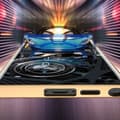 Miniatyrbild 3 av 4: GKK Galaxy S24 Plus Skal Härdat Glas Electroplate Vit Diamond