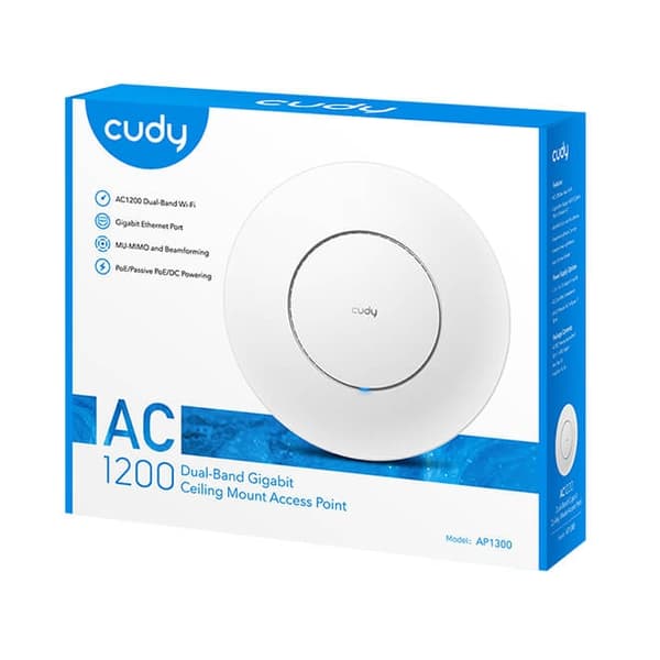 Cudy Access Point AP1300 AC1200 Gigabit Vit