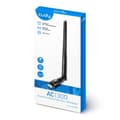 Miniatyrbild 2 av 4: Cudy Wi-Fi Adapter USB WU1400 AC1300 High Gain Svart