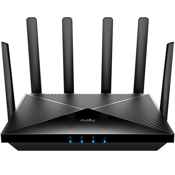 Cudy 4G Router LT700 Cat6 AC1200 Gigabit Dual-SIM Svart Svart