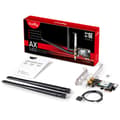 Miniatyrbild 6 av 6: Cudy Adapter PCI-E WE3000 AX5400 Wi-Fi 6 Svart