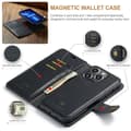 Miniatyrbild 5 av 6: DG.MING iPhone 15 Pro Max 2in1 Magnet Fodral / Skal Svart