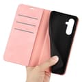 Miniatyrbild 4 av 6: Samsung Galaxy A35 5G Fodral Flip Skin Touch Rosa
