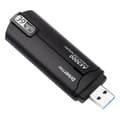 Miniatyrbild 1 av 6: Wi-Fi Receiver USB 3.0 AX-3000 WiFi6 Nätverkskort Svart