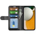 Miniatyrbild 2 av 6: Samsung Galaxy A15 5G Fodral Läder Svart