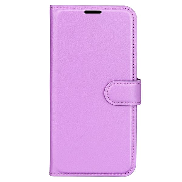 Samsung Galaxy A25 5G Fodral Litchi Läder Lila