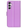 Miniatyrbild 6 av 6: Samsung Galaxy A25 5G Fodral Litchi Läder Lila