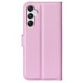 Miniatyrbild 6 av 6: Samsung Galaxy A25 5G Fodral Litchi Läder Ljus Rosa