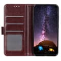 Miniatyrbild 2 av 6: Galaxy S25 Plus / S24 Plus Fodral Crazy Horse Läder Brun
