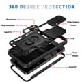 Miniatyrbild 6 av 6: Galaxy S24 Plus Skal CamShield Ring Hybrid Armor Svart