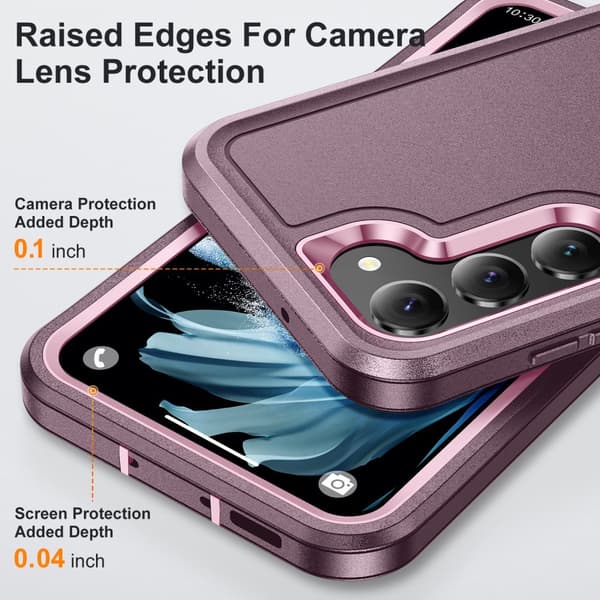 Galaxy S25 Plus / S24 Plus Skal Xtreme Shockproof Lila/Rosa