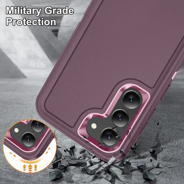 Galaxy S25 Plus / S24 Plus Skal Xtreme Shockproof Lila/Rosa