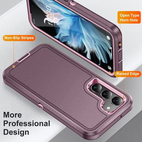 Galaxy S25 Plus / S24 Plus Skal Xtreme Shockproof Lila/Rosa