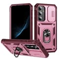Miniatyrbild 1 av 6: Galaxy S24 Plus Skal CamShield Ring Hybrid Armor Rosa/Röd