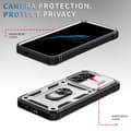 Miniatyrbild 4 av 6: Galaxy S24 Plus Skal CamShield Ring Hybrid Armor Vit/Svart