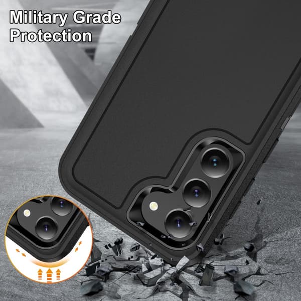 Galaxy S25 Plus / S24 Plus Skal Xtreme Shockproof Svart