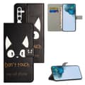 Miniatyrbild 4 av 6: Samsung Galaxy A35 5G Fodral Med Tryck Dont Touch Katt