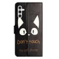Miniatyrbild 6 av 6: Samsung Galaxy A35 5G Fodral Med Tryck Dont Touch Katt