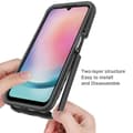 Miniatyrbild 2 av 6: Samsung Galaxy A25 5G 360° Shockproof Hybrid Skal Svart