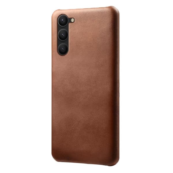 Samsung Galaxy S24 Plus Läderbelagt Skal Brun