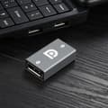 Miniatyrbild 5 av 5: DisplayPort Hona till DisplayPort Hona Förlängning Adapter Grå